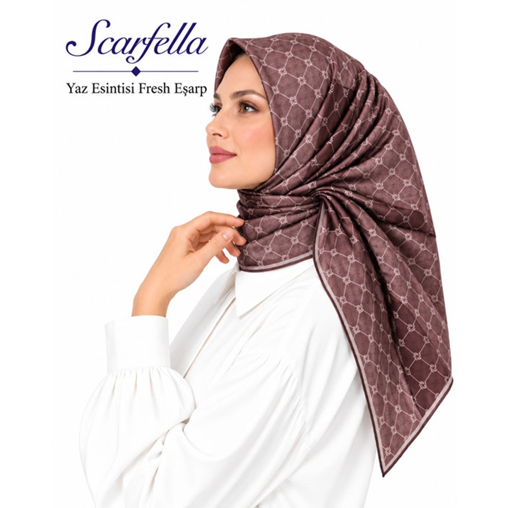 Scarfella Yaz Esintisi Fresh Eşarp - Desen-144