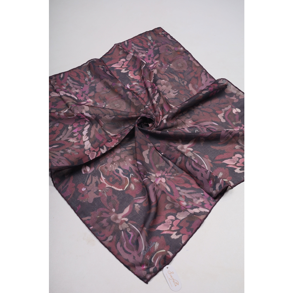 Scarfella Soft El Dikişli Eylül Eşarp - Desen-91 - Renk-08