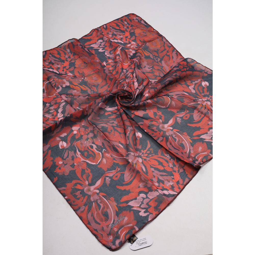 Scarfella Soft El Dikişli Eylül Eşarp - Desen-91 - Renk-08