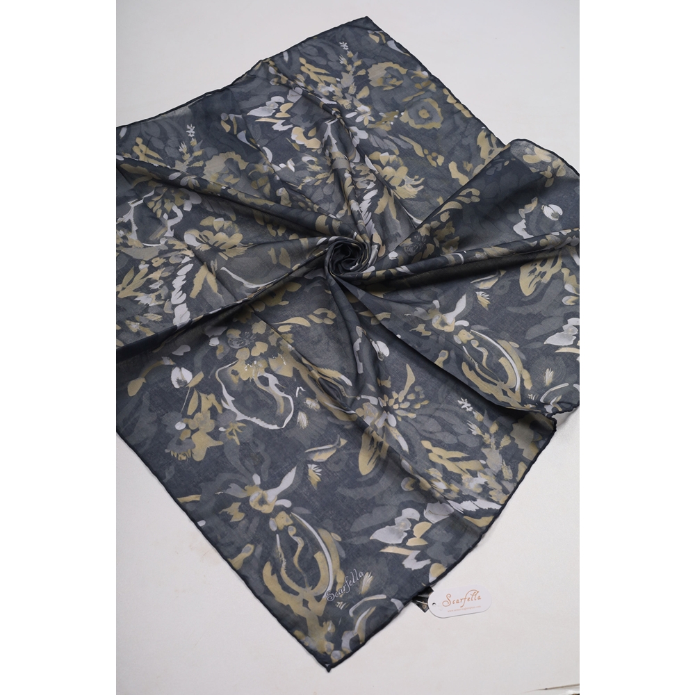 Scarfella Soft El Dikişli Eylül Eşarp - Desen-91 - Renk-08