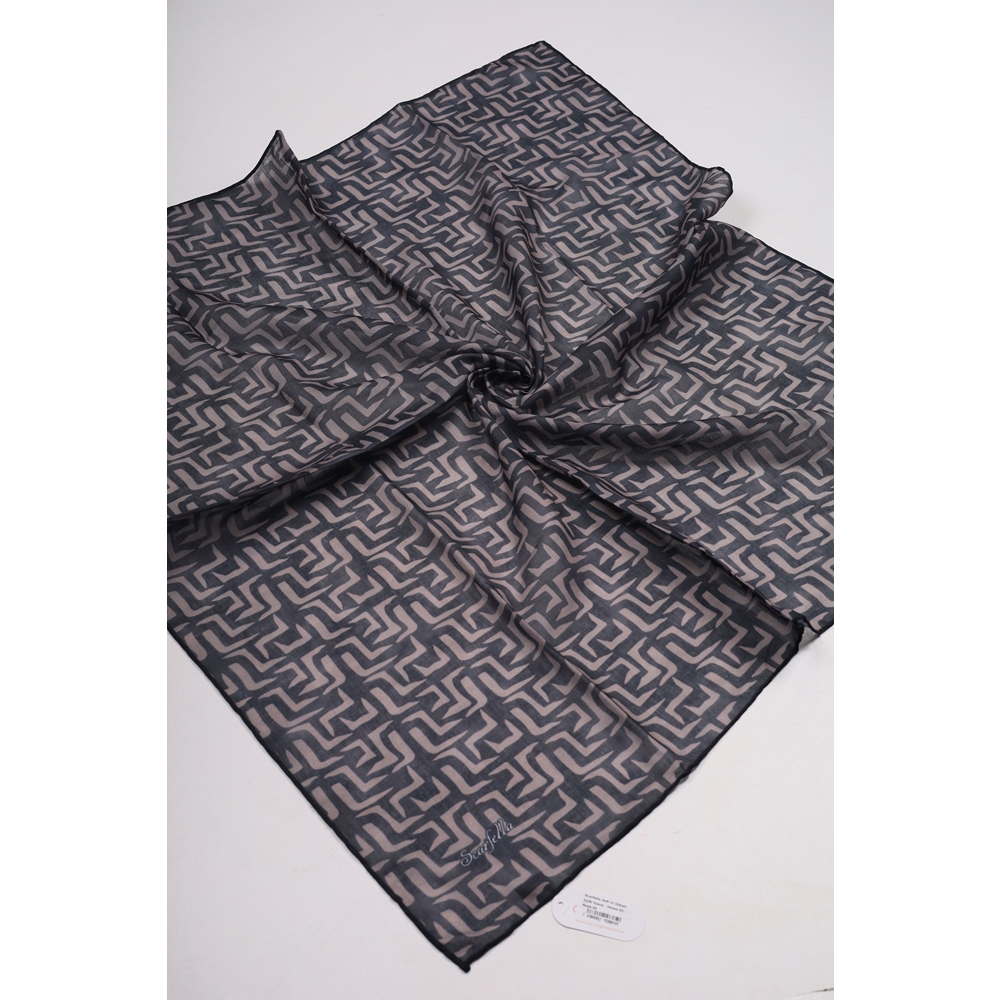 Scarfella Soft El Dikişli Eylül Eşarp - Desen-92 - Renk-01