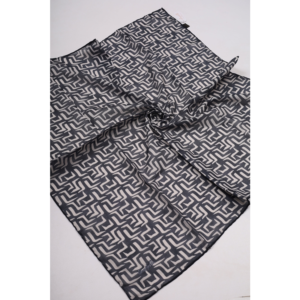 Scarfella Soft El Dikişli Eylül Eşarp - Desen-92 - Renk-01