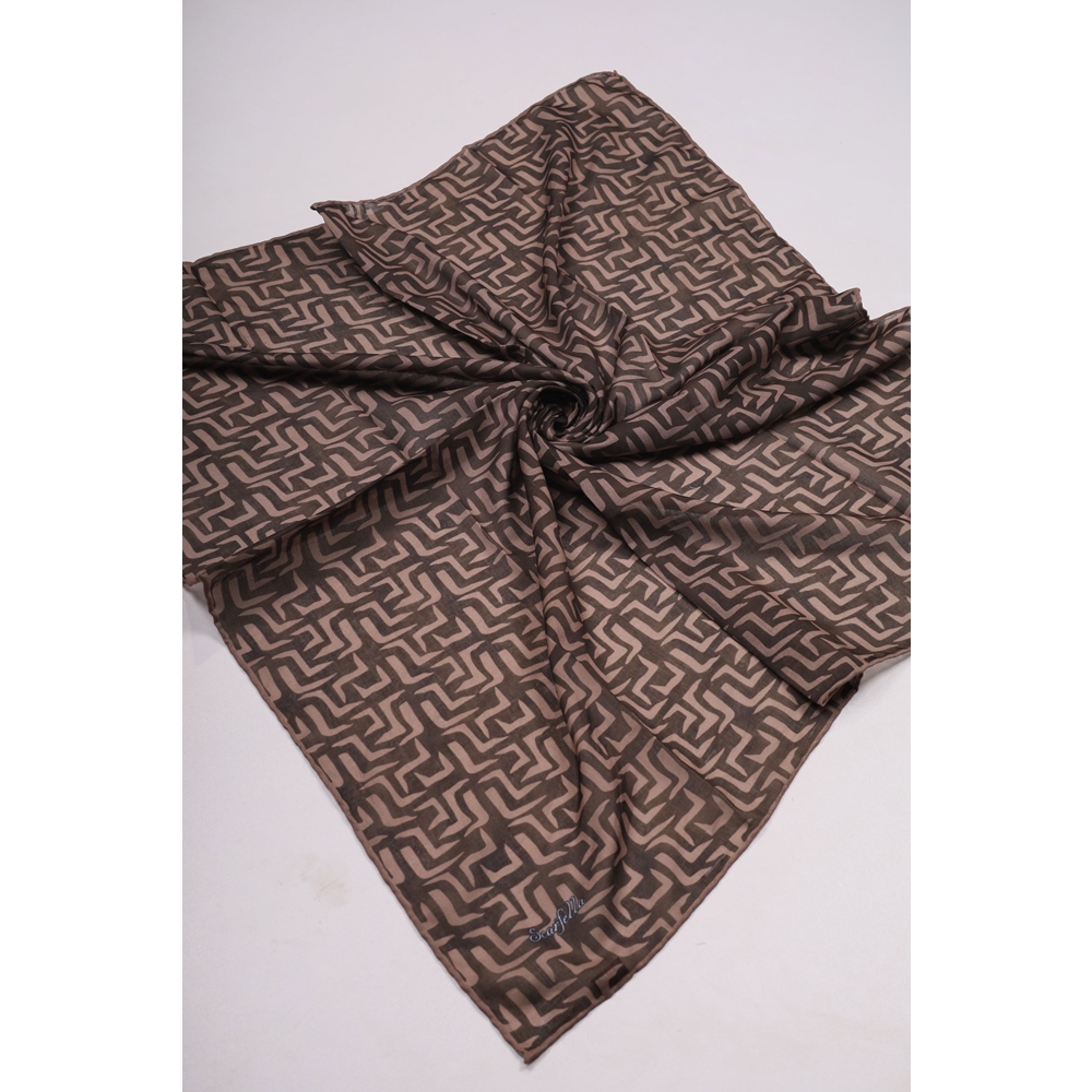 Scarfella Soft El Dikişli Eylül Eşarp - Desen-92 - Renk-01
