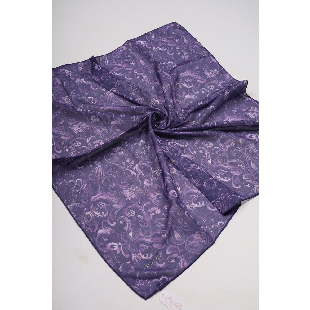 Scarfella Soft El Dikişli Eylül Eşarp - Desen-93 - Renk-01