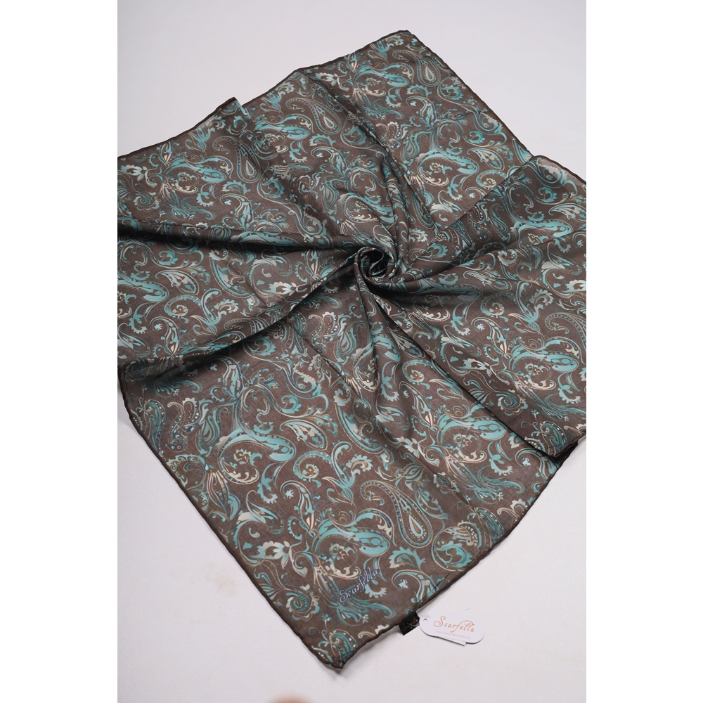 Scarfella Soft El Dikişli Eylül Eşarp - Desen-93 - Renk-01