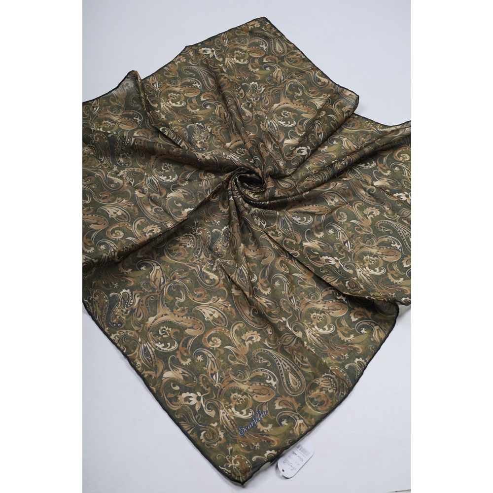 Scarfella Soft El Dikişli Eylül Eşarp - Desen-93 - Renk-01