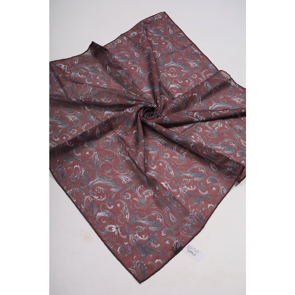 Scarfella Soft El Dikişli Eylül Eşarp - Desen-93 - Renk-01