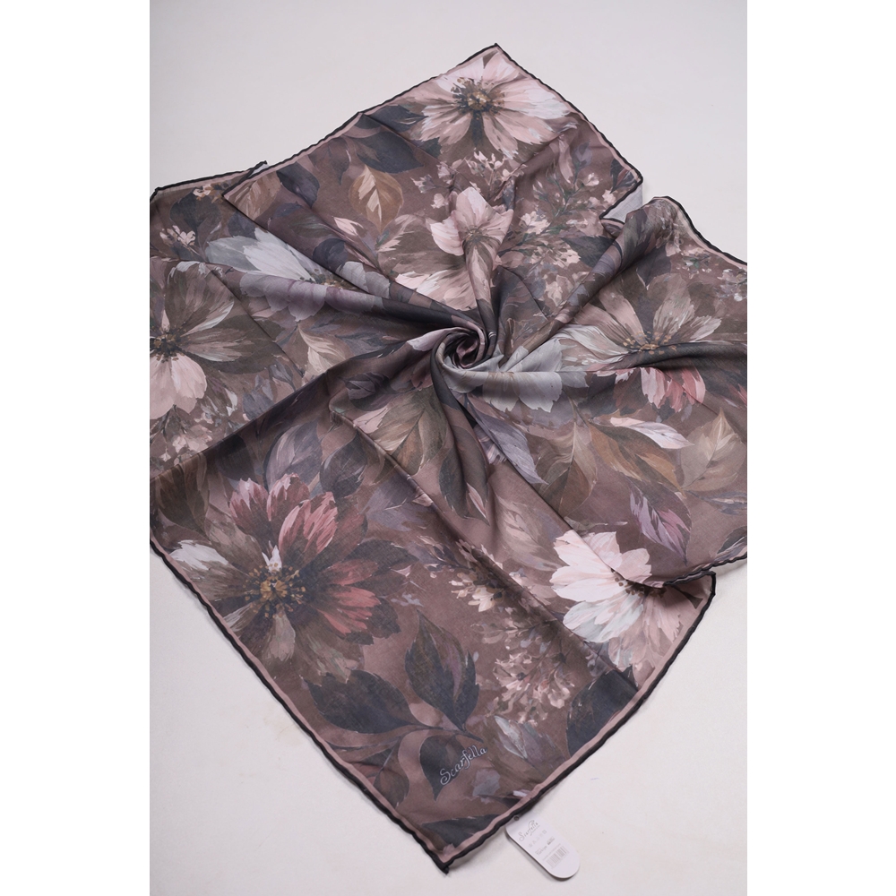Scarfella Soft El Dikişli Eylül Eşarp - Desen-95 - Renk-06