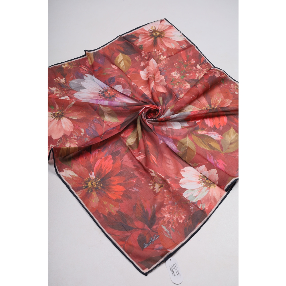 Scarfella Soft El Dikişli Eylül Eşarp - Desen-95 - Renk-06