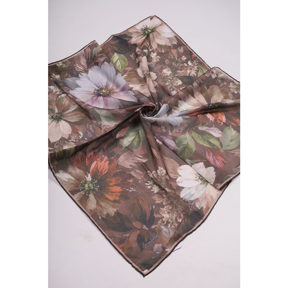 Scarfella Soft El Dikişli Eylül Eşarp - Desen-95 - Renk-06