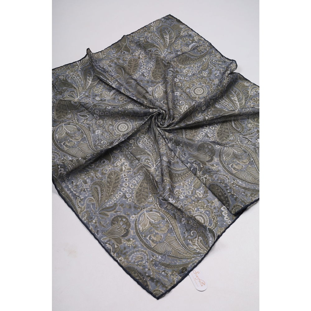 Scarfella Soft El Dikişli Eylül Eşarp - Desen-98 - Renk-01
