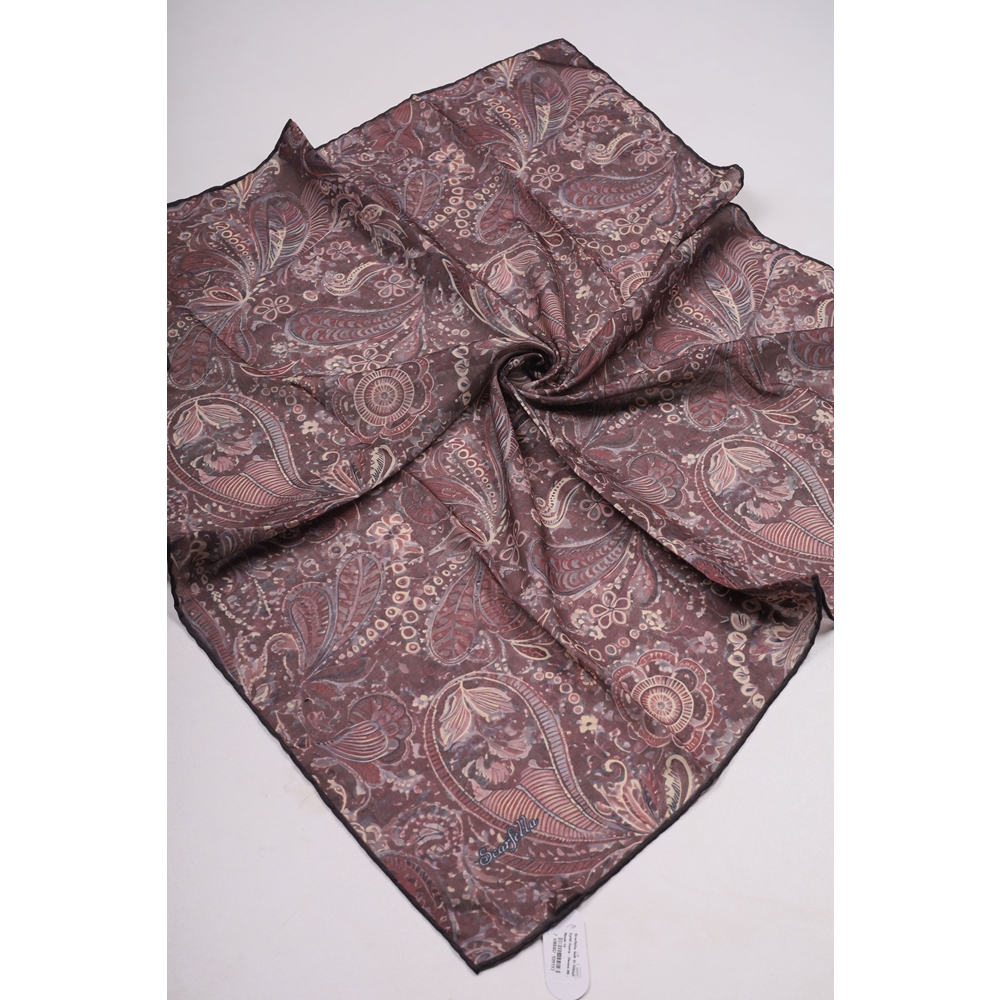 Scarfella Soft El Dikişli Eylül Eşarp - Desen-98 - Renk-01