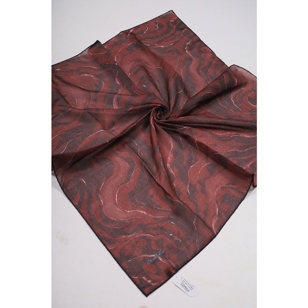 Scarfella Soft El Dikişli Eylül Eşarp - Desen-99 - Renk-04
