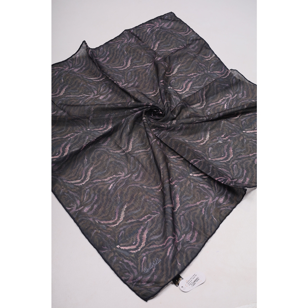 Scarfella Soft El Dikişli Eylül Eşarp - Desen-100 - Renk-01