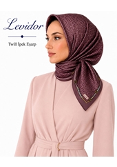 Levidor Twill İpek Eşarp 1672