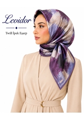 Levidor Twill İpek Eşarp 2302