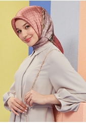 Armine Nostalji Saf İpek Sura Eşarp 8519D (S)