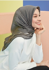 Armine Nostalji Saf İpek Sura Eşarp 8560D (S)