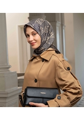 Armine Nostalji Saf İpek Sura Eşarp 9228D (S)