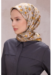 Belli Twill Saf İpek Eşarp - 2025-2026 Sonbahar-Kış 4212D (T)