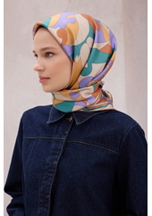 Belli Twill Saf İpek Eşarp - 2025-2026 Sonbahar-Kış 4213D (T)