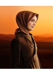 Armine Nostalji Saf İpek Sura Eşarp 9417D (S)