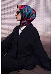 Belli Twill Saf İpek Eşarp - 2026-2027 Sonbahar-Kış 4410D (T)