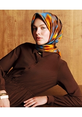 Armine Dj Sura Saf İpek Eşarp - 2026-2027 Sonbahar-Kış 9605D (S)