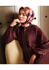 Armine Dj Sura Saf İpek Eşarp - 2026-2027 Sonbahar-Kış 9613D (S)