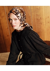 Armine Dj Sura Saf İpek Eşarp - 2026-2027 Sonbahar-Kış 9641D (S)