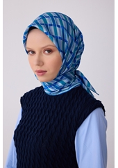 Belli Twill Saf İpek Eşarp 2026 Yaz Sezonu 4302D (T)