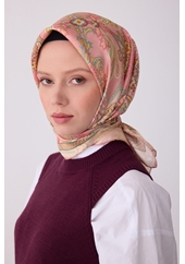 Belli Twill Saf İpek Eşarp 2026 Yaz Sezonu 4304D (T)