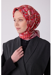 Belli Twill Saf İpek Eşarp 2026 Yaz Sezonu 4314D (T)