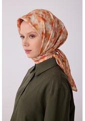 Belli Twill Saf İpek Eşarp 2026 Yaz Sezonu 4319D (T)