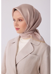 Belli Twill Saf İpek Eşarp 2026 Yaz Sezonu 4321D (T)