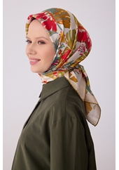 Belli Twill Saf İpek Eşarp 2026 Yaz Sezonu 4323D (T)