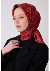 Belli Twill Saf İpek Eşarp 2026 Yaz Sezonu 4328D (T)
