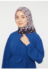 Poloist Desenli Sökme Tülbent - Desen-245
