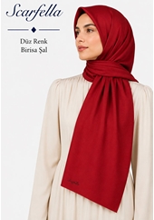 Scarfella Düz Renk Birisa Şal - Desen-01