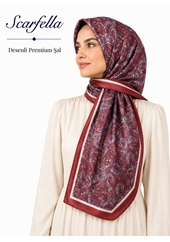 Scarfella Desenli Premium Şal - Desen-11