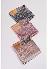 Levidor Desenli Kristal Eşarp - Desen-54