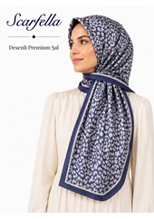 Scarfella Desenli Premium Şal - Desen-23