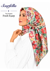 Scarfella Yaz Esintisi Fresh Eşarp - Desen-117