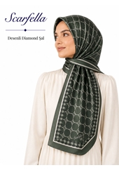 Scarfella Desenli Diamond Şal - Desen-06