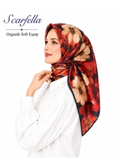 Scarfella Organik Soft Eşarp - Desen-12