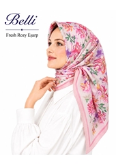 Belli Fresh Rozy Eşarp - Desen-08