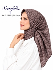 Scarfella Soft El Dikişli Eylül Eşarp - Desen-85