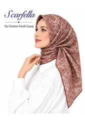 Scarfella Yaz Esintisi Fresh Eşarp - Desen-136