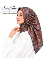 Scarfella Yaz Esintisi Fresh Eşarp - Desen-148