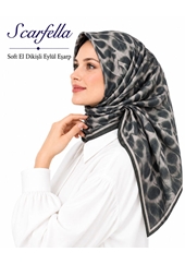 Scarfella Soft El Dikişli Eylül Eşarp - Desen-88
